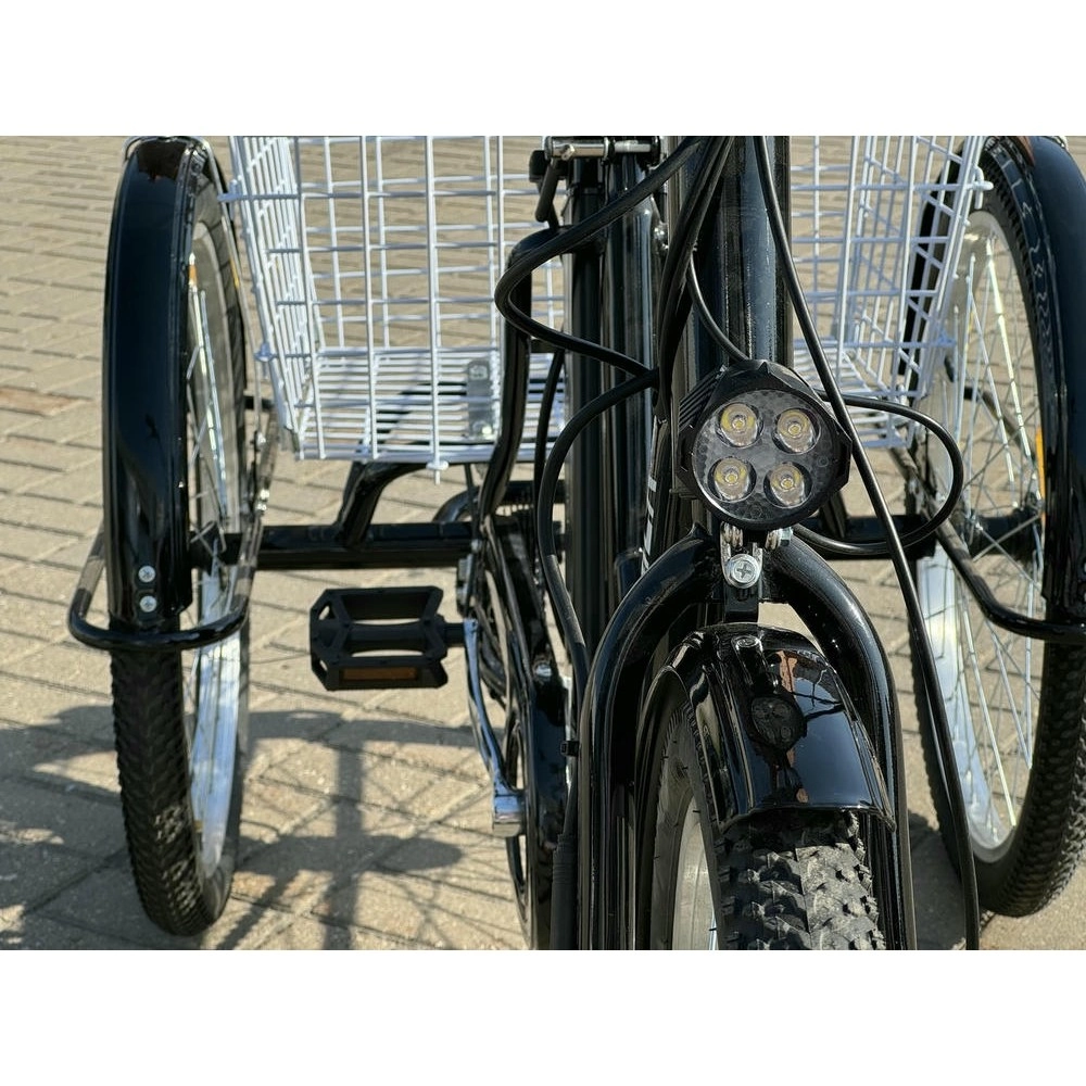 Трехколесный электровелосипед SmartBalance Fermer Чёрный 8